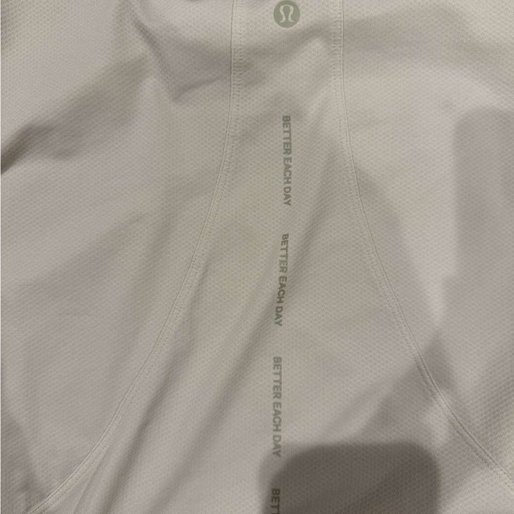 Lululemon Athletica White Long Sleeve Tee - Picture 3 of 3